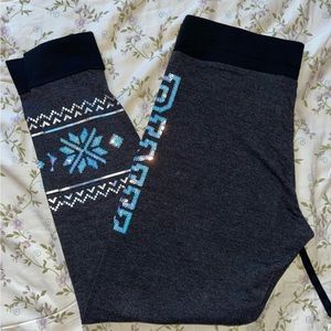 VS PINK Christmas Bling Legging